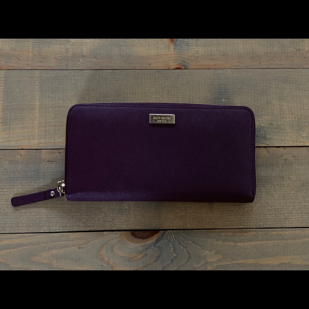 kate spade Maroon Clutch Wallet